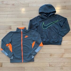 Nike kids track jacket & hoodie set little kids size 6 hooded sweatshirt